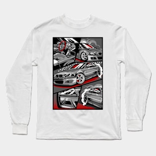 Comic drift01 Long Sleeve T-Shirt